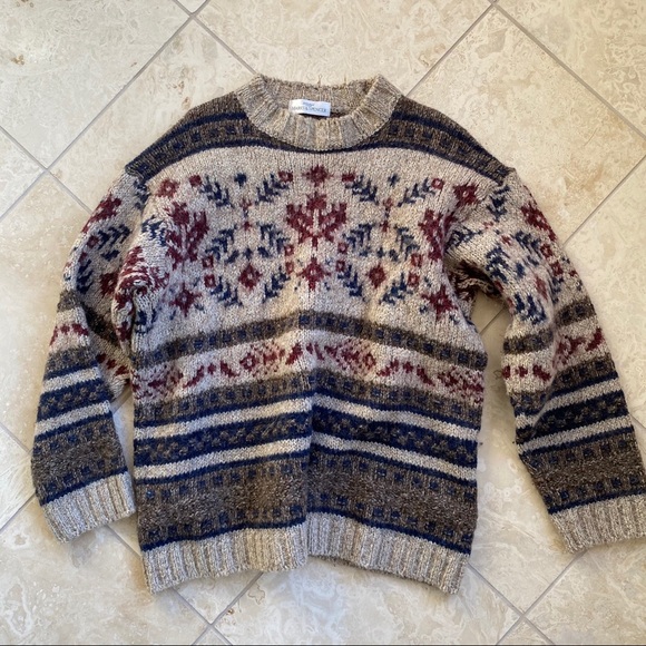 Vintage Grandpa Christmas Sweater unisex large - Picture 1 of 6